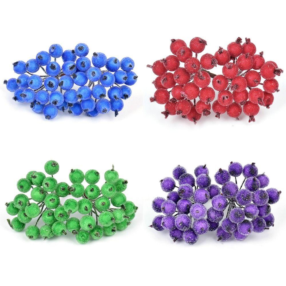 KUNHEV Hoa Mẫu Đơn 4 Bông Xốp Nhỏ Màu Sắc Ngẫu Nhiên Trang Trí Nhà Cửa / Tiệc Cưới