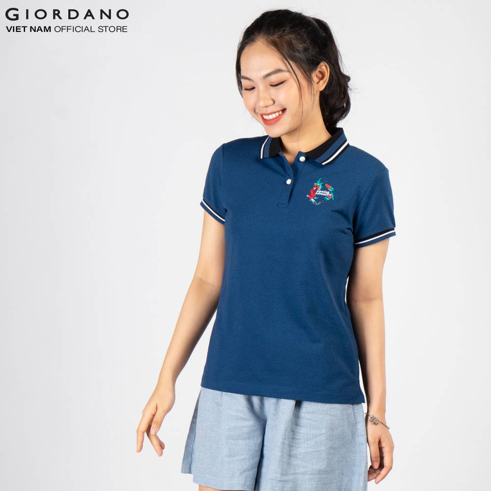 Áo Thun Polo Nữ Giordano 05319205