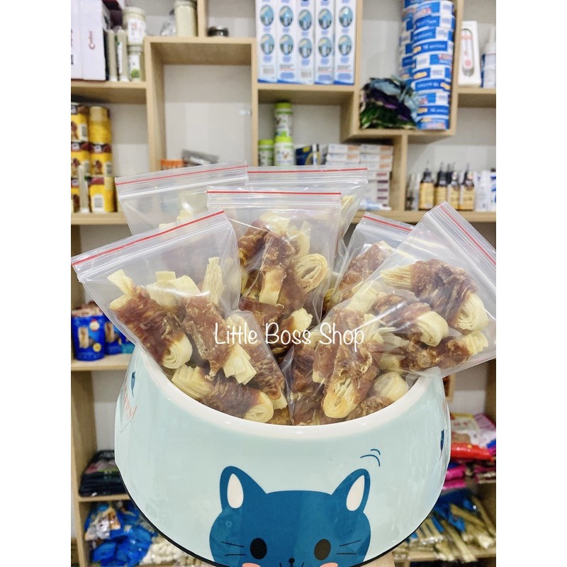 Gà Cuộn Cá Sợi Cho Chó Mèo ❤️❤️