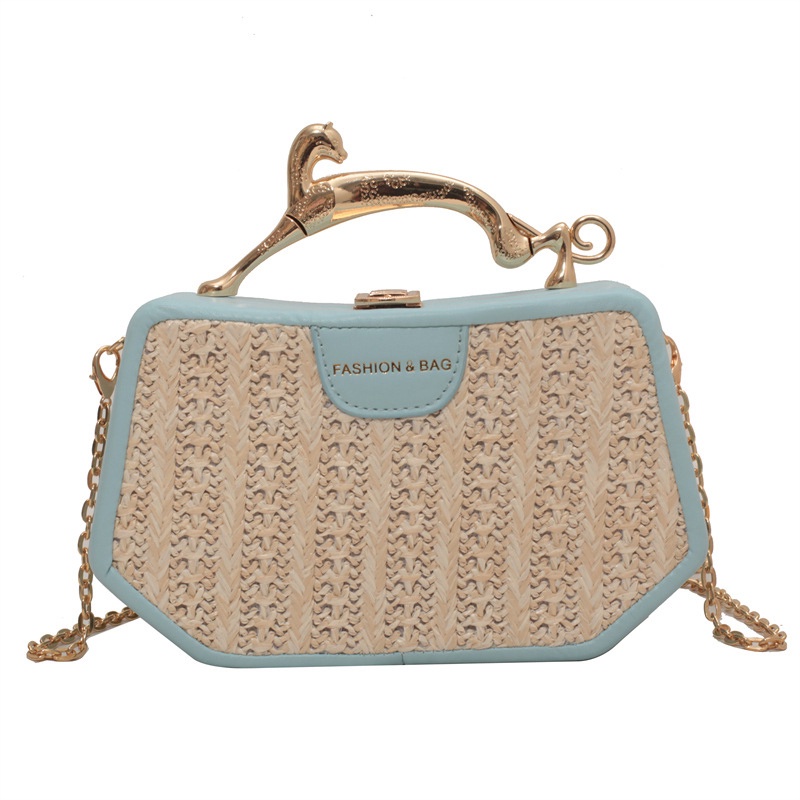 Túi Đeo Chéo Hình Vuông Cỡ Nhỏ Phong Cách Cổ Điển Thời Trang Cho Nữ