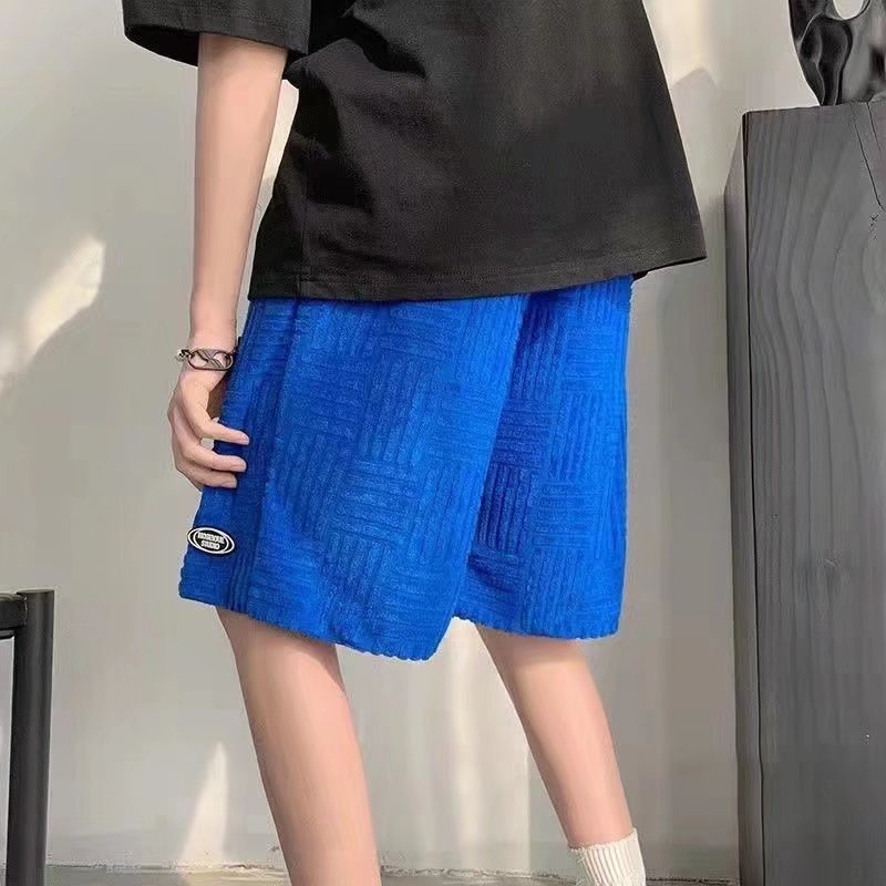Quần Short  fashion cotton simple   unisex Thể Thao Màu Trơn Thêu Họa Tiết Đơn Giản Thời Trang Unisex quần đùi ống rộng casual quần đùi thể thao nam cổ điển quần thun ngắn