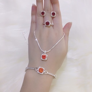 Bộ Trang Sức Bạc Cao Cấp