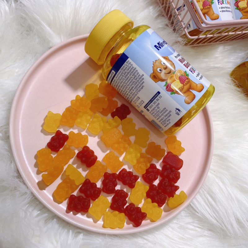 Kẹo Gấu Bổ Sung Vitamin Tổng Hợp Cho Trẻ Vị Trái Cây, 60 Viên