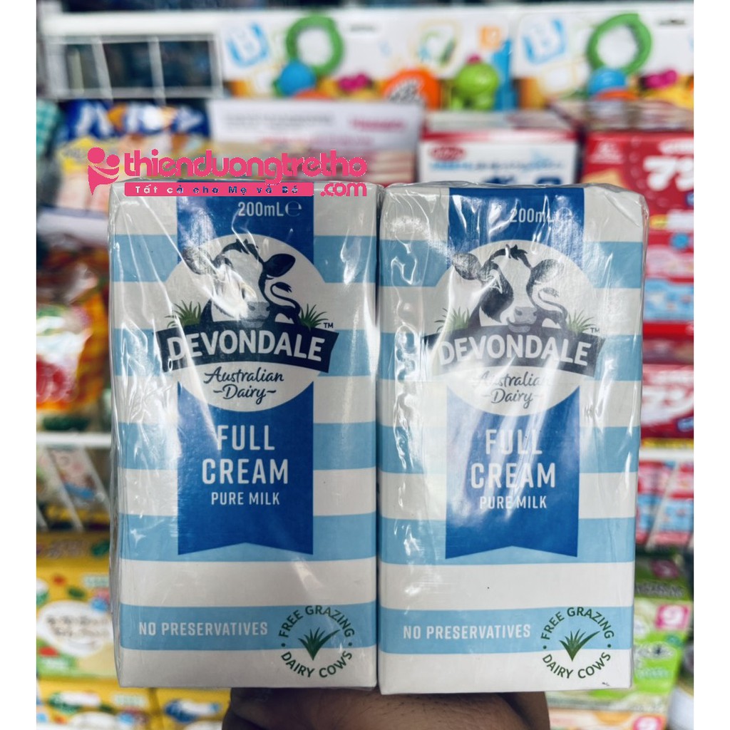 [date 08/2021]Sữa tươi nguyên kem Devondale nhập từ Úc