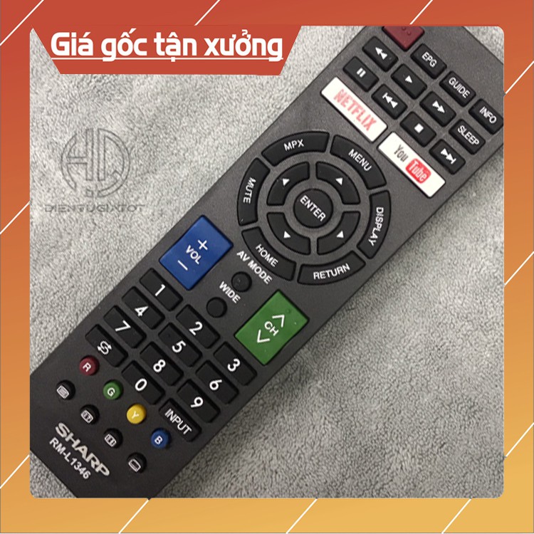 [CAO CẤP 2020]-BH3 Tháng- Remote điều khiển TV Sharp