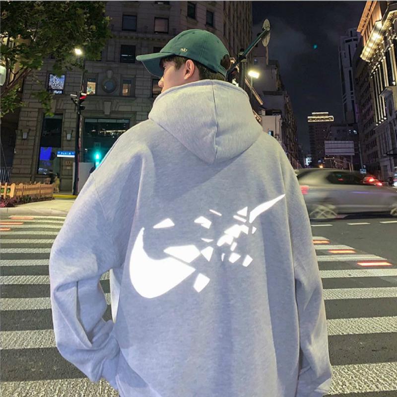 3 Colors【M-XXL】Sweatshirt Printing Hook Long Sleeve Hoodie Sweater Coat Casual Outerwear Loose | BigBuy360 - bigbuy360.vn