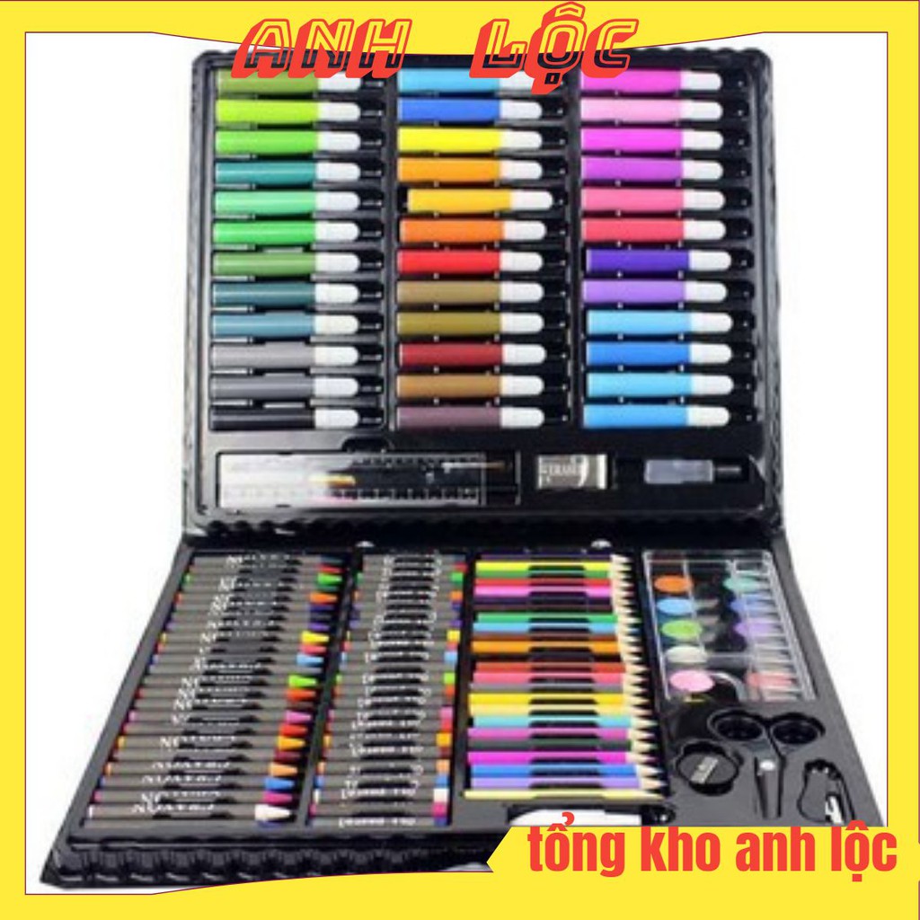 MÀU VẼ❤️FREE SHIP❤️HỘP MÀU 150 CHI TIẾT CHO BÉ (có sỉ)