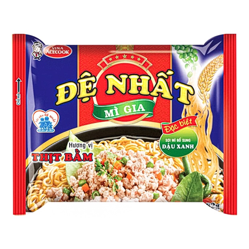 Mì Đệ Nhất thịt bằm COMBO 5 gói 83g