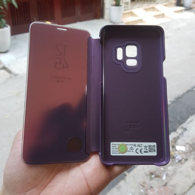 Bao da clear view cho samsung galaxy S9/S9 Plus - Huco Việt Nam