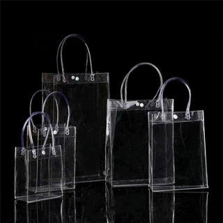 Túi xách trong suốt đựng quà bằng nhựa PVC một thể dụng 19 leeminhoop