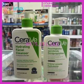 Sữa Rửa Mặt CeraVe Foaming Facial Cleanser (355ml)