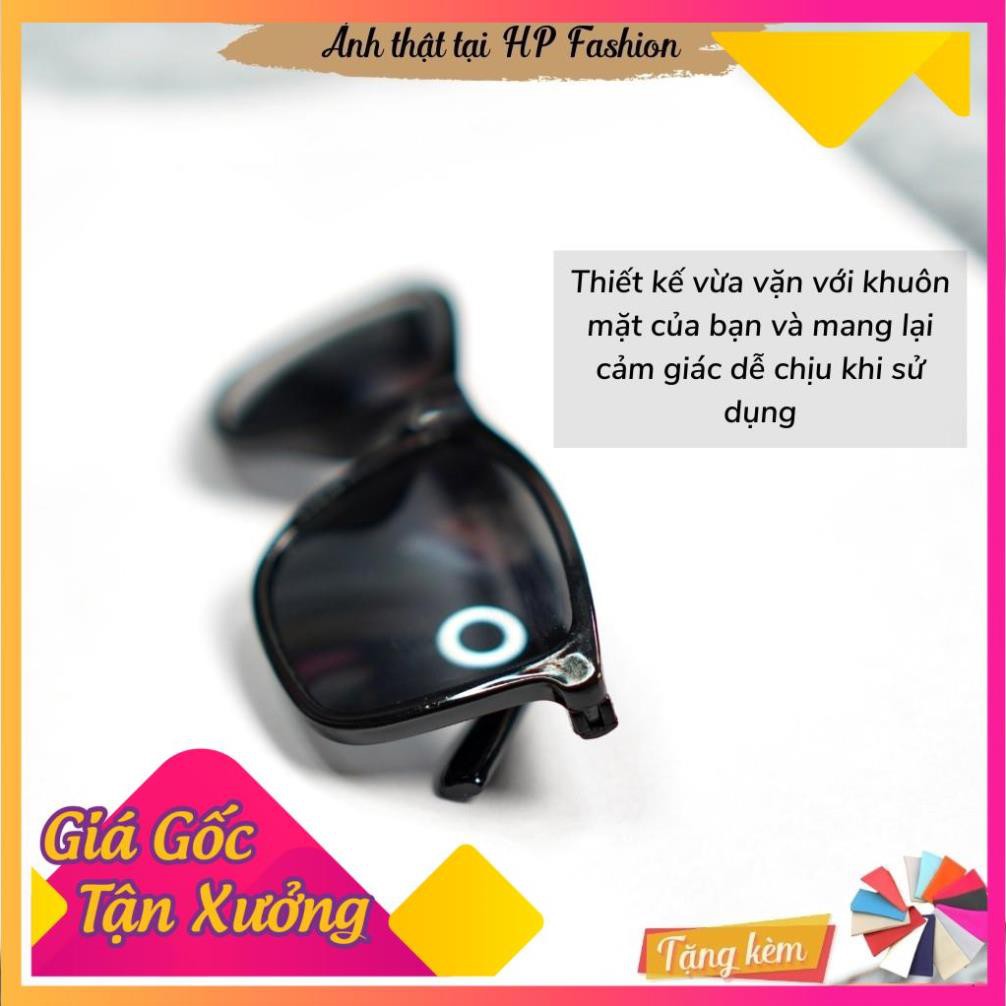 Kính mát thời trang 💗Kính râm nam nữ Unisex V tây đen giúp bảo vệ mắt đi đường