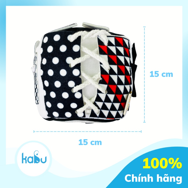 KABU - Bóng Vải Xúc Giác Vận Động Tinh, Bóng Vải Vuông Phát Triển Kỹ Năng