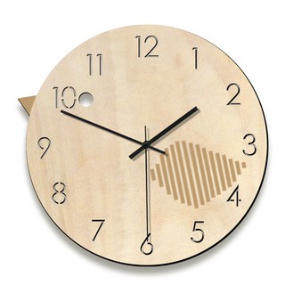 Nordic Antique Clock-Birds Wall Modern Design Wooden Clock Hanging Table Home De