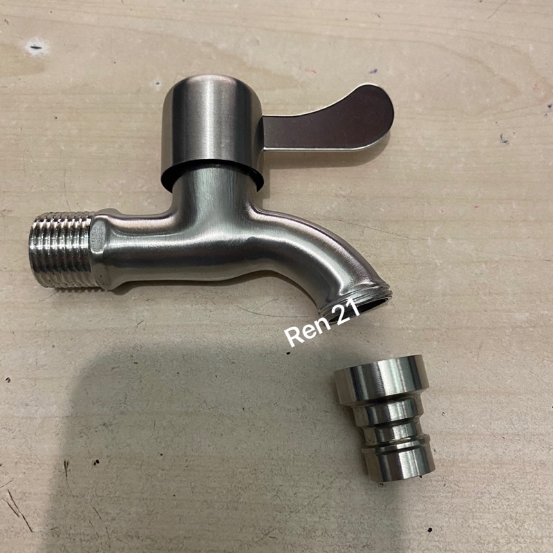 Vòi Hồ inox SUS 304 ,Vòi Hồ Tay Gạt inox 304