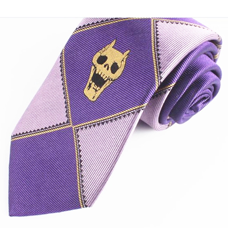 Cà Vạt Phong Cách JOJO tie Kira Yoshikage 'S bizarre adventure Cá Tính