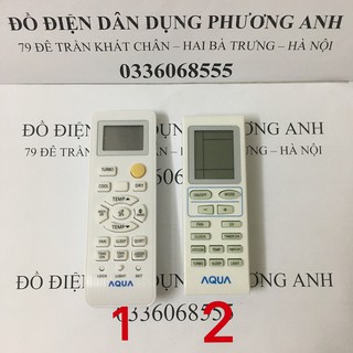 ĐIỀU KHIỂN ĐIỀU HÒA AQUA SANYO 1 CHIỀU VÀ 2 CHIỀU