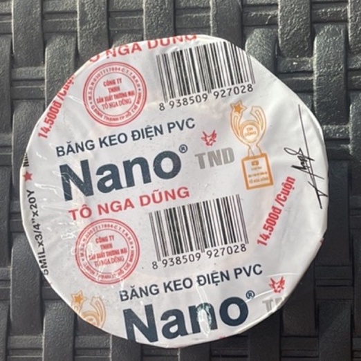 Băng Keo Điện NANO TÔ Nga Dũng 10Y / 20Y