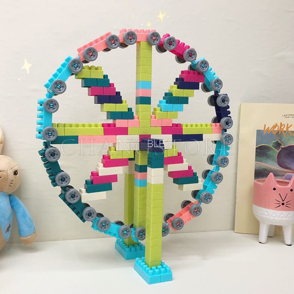 Đồ Chơi LeGo 198 Chi Tiết, Xô Đồ Chơi Lắp Ráp An Toàn Cho Trẻ Em Siêu Rẻ