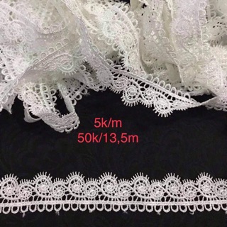 Ren thêu chỉ lụa 50k/13,5m tramy