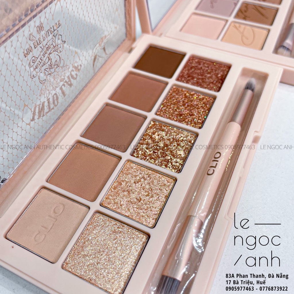 Các Bảng phấn mắt Clio Eye Palette