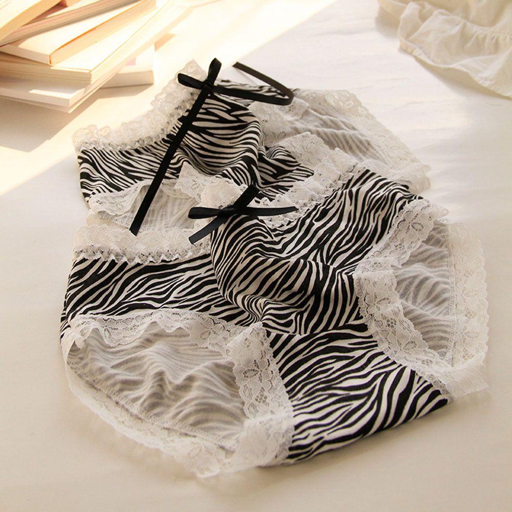 1 Quần Lót Cotton Họa Tiết Da Báo Quyến Rũ Cho Nữ