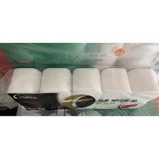 Combo 5 túi=50 cuộn giấy vệ sinh Hải hoa