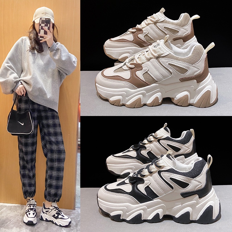 Giày thể thao độn đế 7cm nữ mẫu mới 2022 (N60