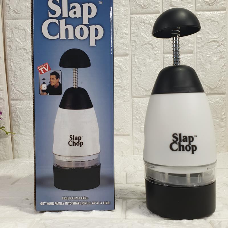 Máy xay tỏi ớt Slap Chop | Dụng cụ dập tỏi cầm tay tiện ích