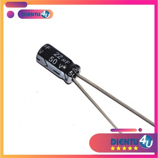 10 Tụ Hóa 22uF 50V 22uF/50V (10pcs/gói)