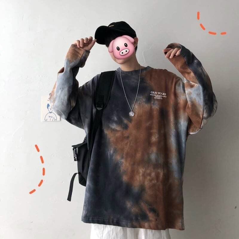 Áo hoodie thun cotton tay dài mềm mịn mặc cực thích