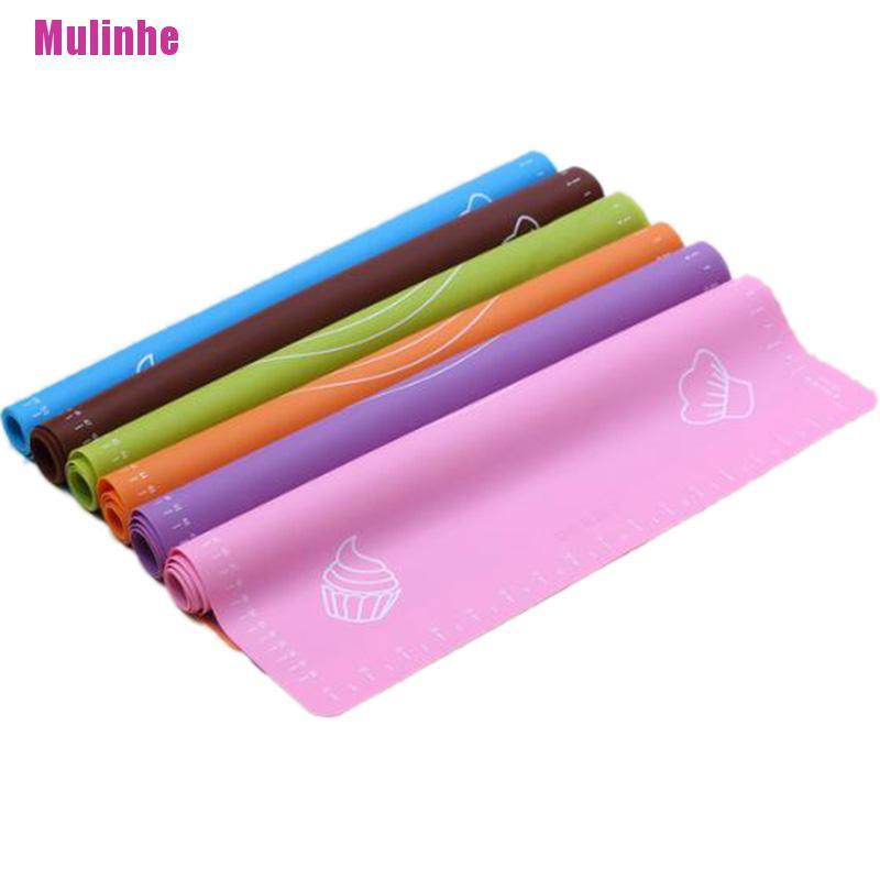 Thảm Silicon Cán Bột Làm Bánh Tiện Dụng 30x25cm