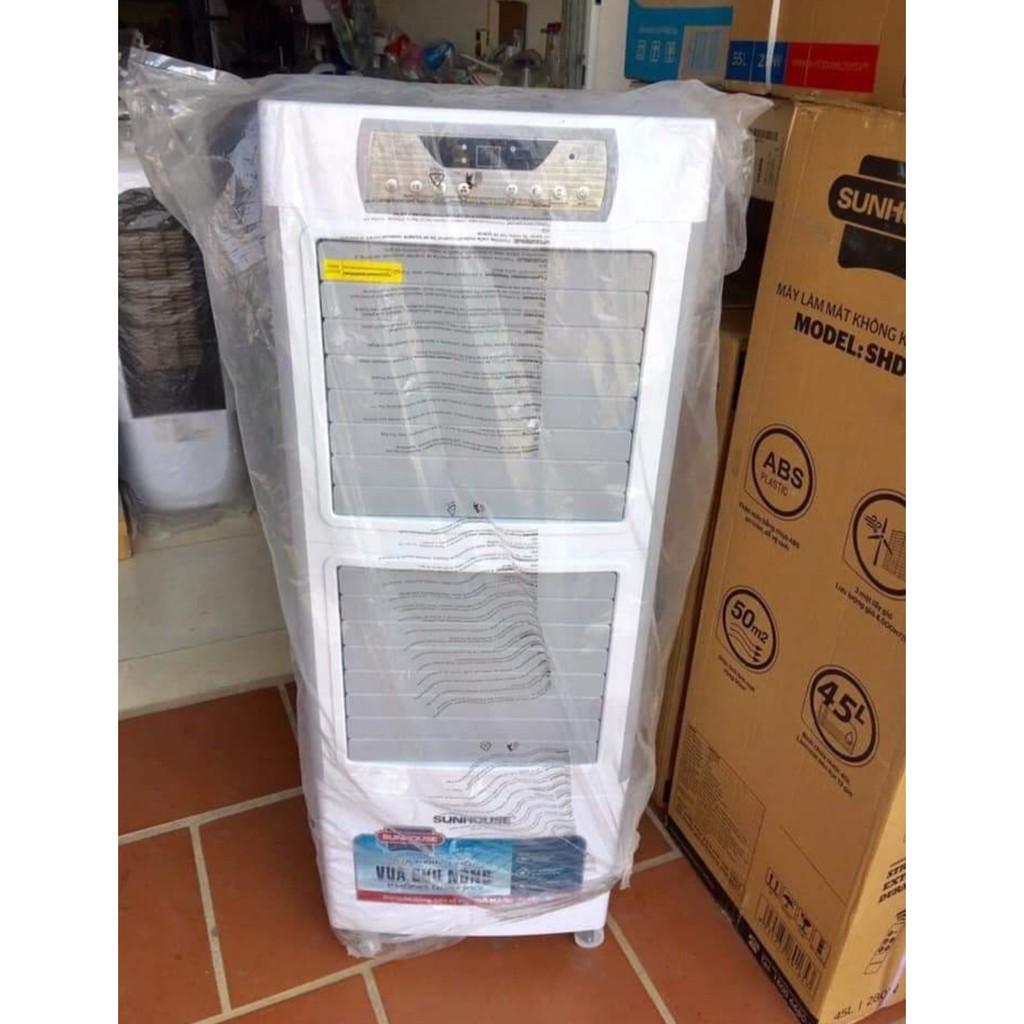 Quạt điều hòa hơi nước Sunhouse SHD7756, máy làm mát không khí SHD7756 cỡ lớn - Bảo hành chính hãng