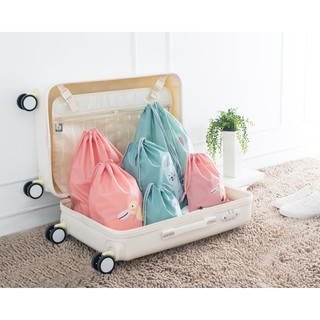 Set 3 túi đựng đồ du lịch - túi du lịch chống thấm nước - túi du lịch dễ thương