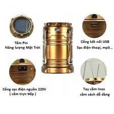 Đèn LED năng lượng mặt trời 3 trong 1