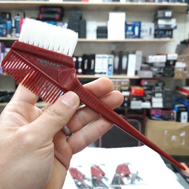 Cọ Nhuộm Tóc Termax Đỏ Hàng Cao Cấp Chuẩn Barber.