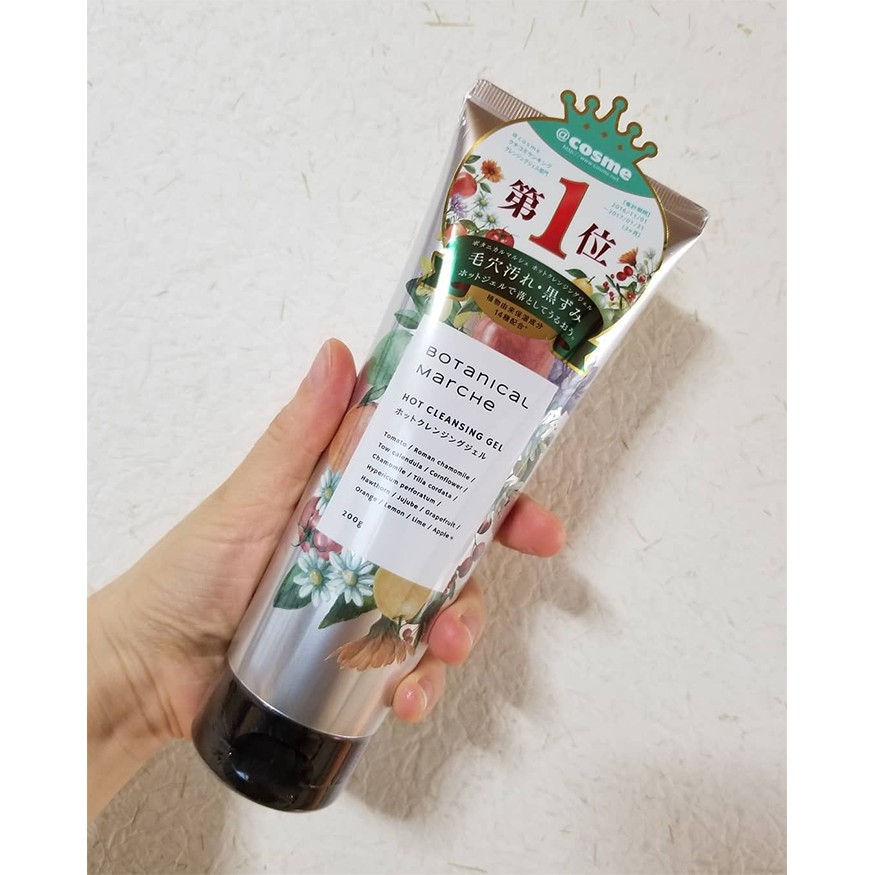 (Bill mua hàng) GEL TẨY TRANG NÓNG BOTANICAL MARCHE HOT CLEANSING 200g