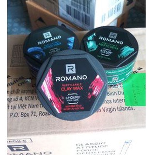 SÁP TẠO KIỂU TÓC ROMANO WAX 68g