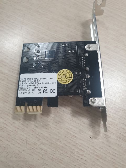 Carb chuyển đổi mở rộng PCI sang USB 3.0 2 cổng Unitek