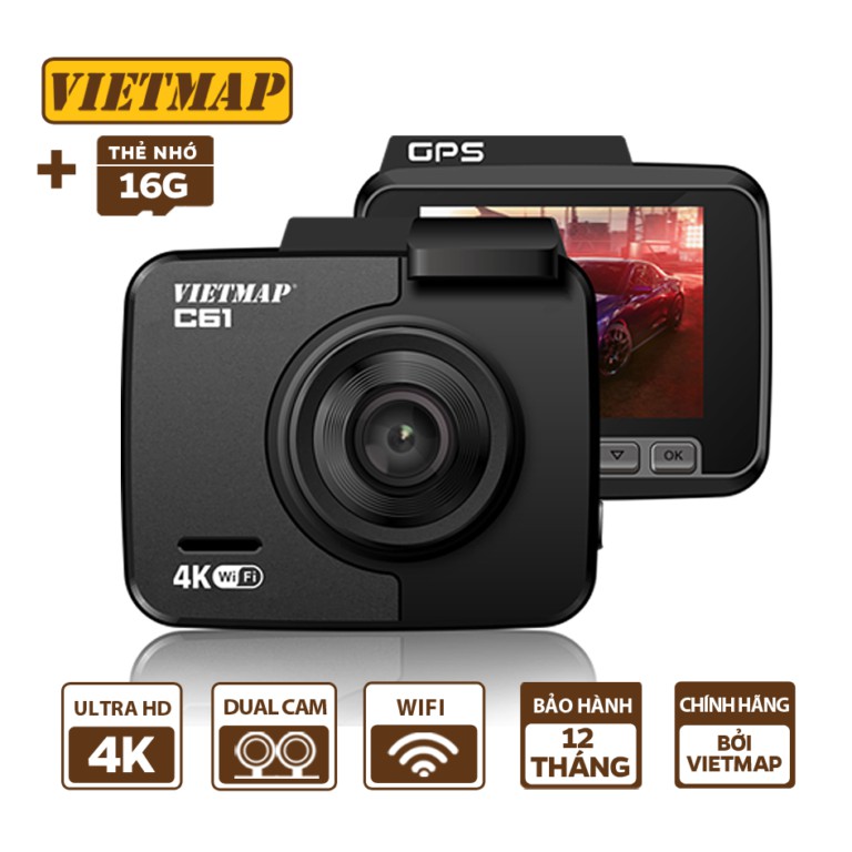 VIETMAP C61 GHI HÌNH ULTRA HD 4K | BigBuy360 - bigbuy360.vn