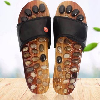 Dép massage bấm huyệt khảm đá