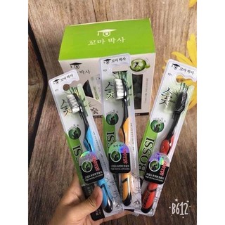 [Hàng loại 1] Bàn chải đánh răng than tre hoạt tính BOSSI Hàn Quốc