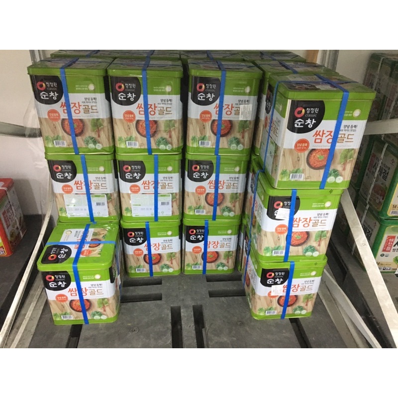 GIÁ SỈ NHÀ HÀNG > TƯƠNG CHẤM THỊT NƯỚNG DAESANG 14KG Tương trộn samjjang 쌈장