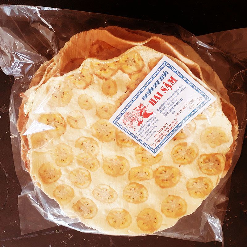 Bánh tráng chuối loại ngon 10 bánh chưa nướng