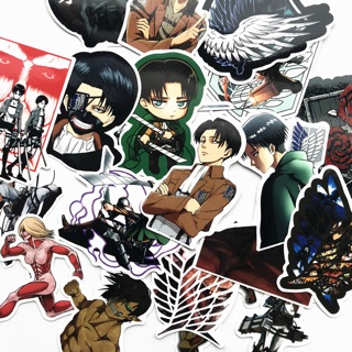 Bộ sticker dán Attack on Titan