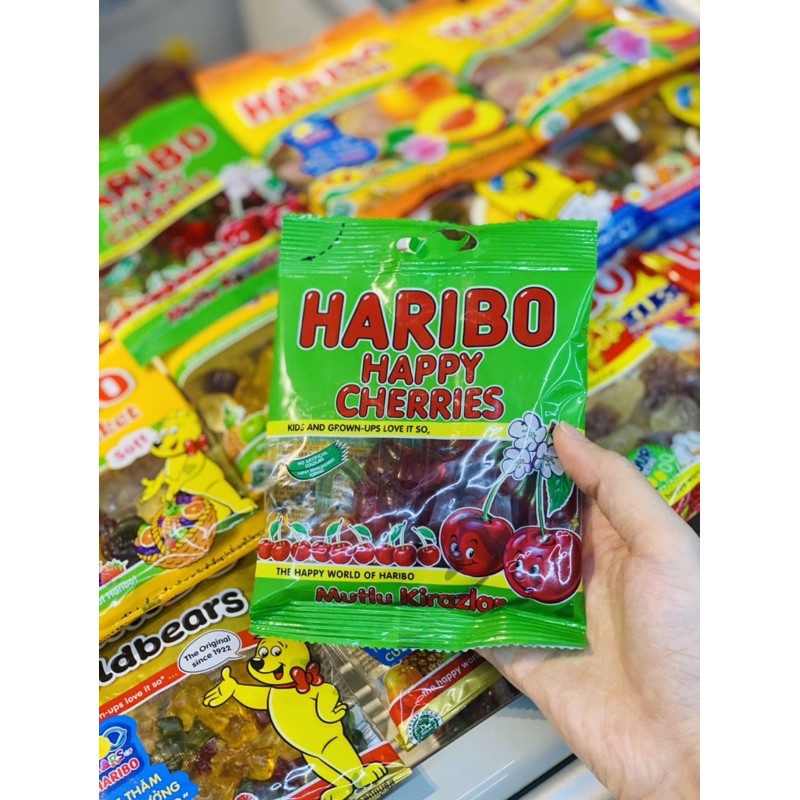 (8 LOẠI) KẸO DẺO HARIBO GÓI 80GR