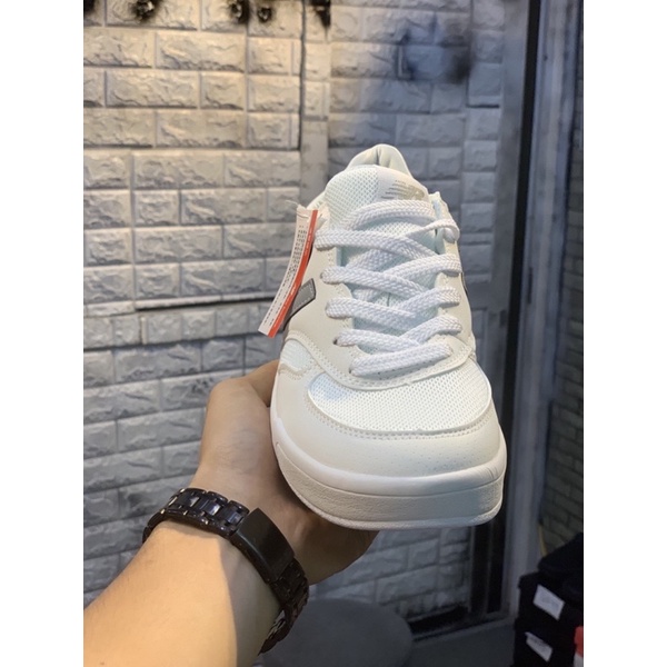 Giày chữ N 300 trắng xám phản quang