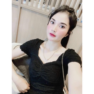 Áo Thun Nữ Cổ tròn  Chất Đũi Xốp Cực Mát