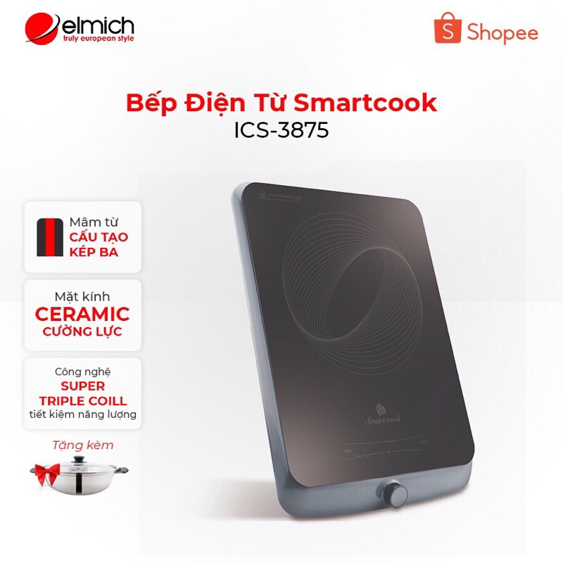 Bếp điện từ SMARTCOOK ICS-3875