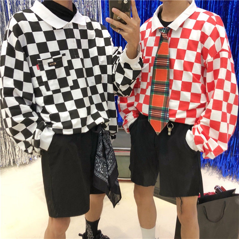 Cà vạt sơ mi kiểu retro dễ phối đồ phong cách Harajuku Hong Kong dành cho nữ